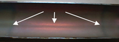 untreated area tannic acid film forms